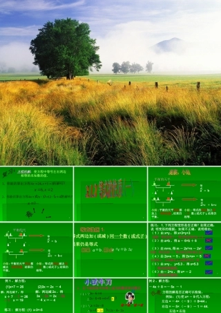 七年级数学(上)等式的性质1课件新人教版 课件