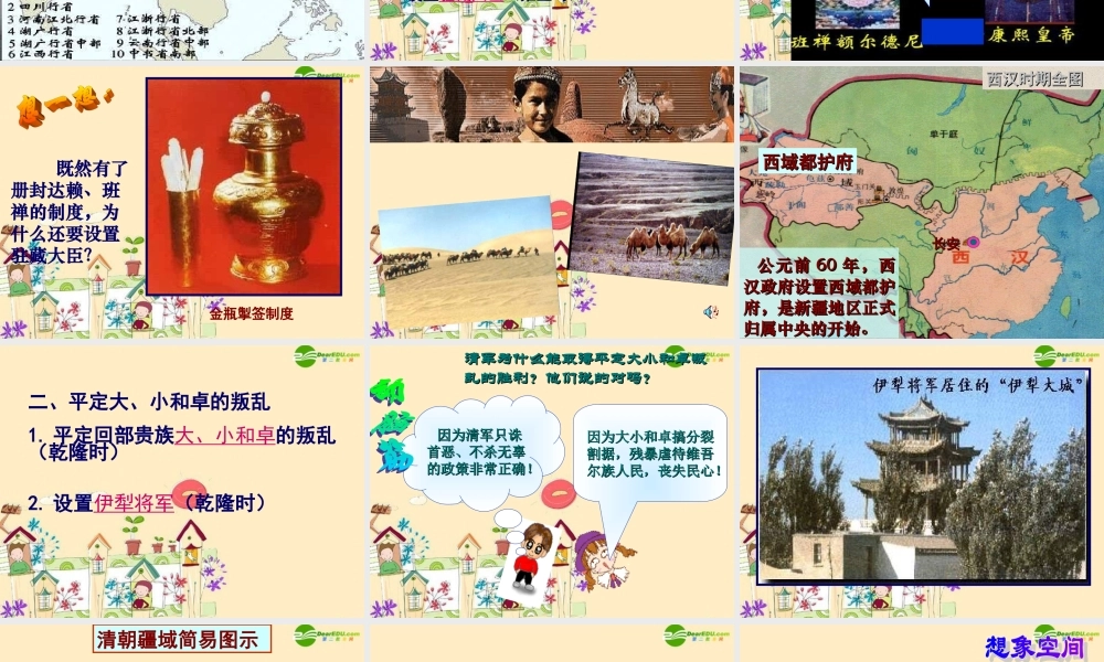 七年级历史下册 我国的民族大家庭课件 川教版 课件