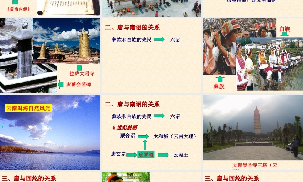 七年级历史第六主题第4课(唐朝民族关系)课件川教版 课件