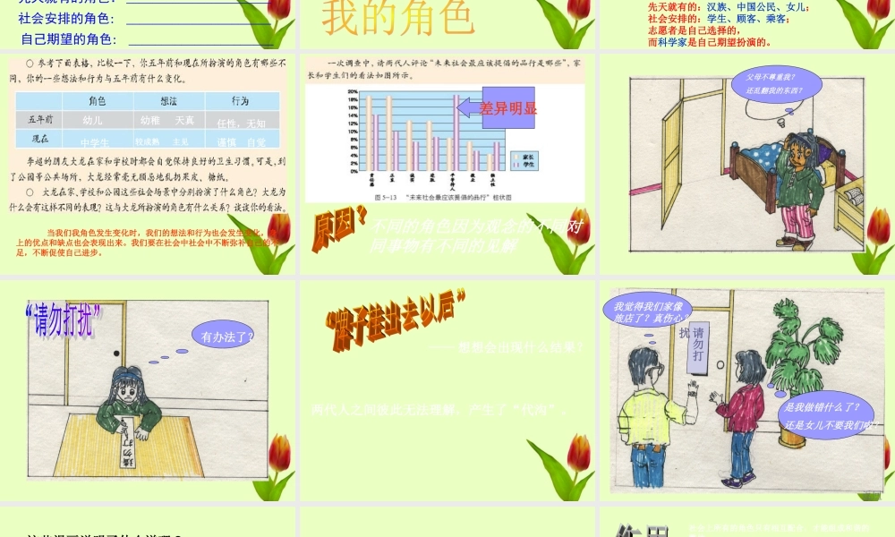 七年级历史下册 (社会舞台上的不同角色)教学课件 人教新课标版 课件