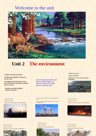 welcome to the unit 南京地区高二英语第五模块第二单元课件和教案 牛津版 南京地区高二英语第五模块第二单元课件和教案 牛津版