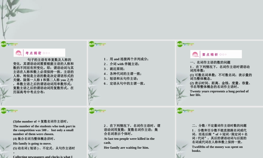 (全国Ⅱ)14 语法知识探究(4) 课件