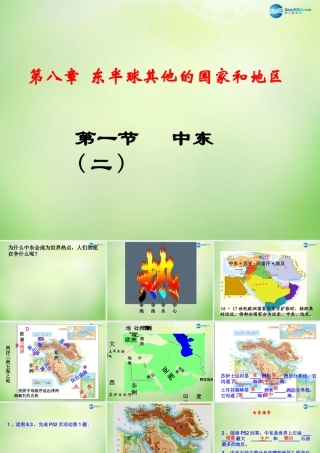 七年级地理下册 第八章 第一节 中东课件3 新人教版 课件