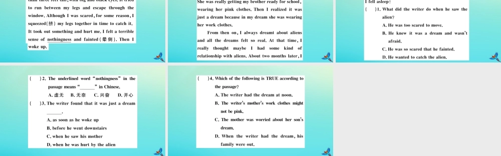 (河南专版)九年级英语全册 Unit 8 It must belong to Carla(第2课时)习题课件 (新版)人教新目标版 课件