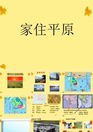 七年级历史上册 4.1(家住平原)课件 人教新课标版 课件