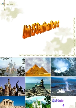 Unit15 Destination reading 人教版 课件