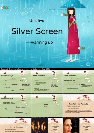 Unit5 The silver screen 人教版 课件