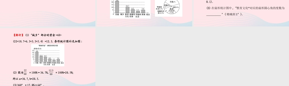 七年级数学上册 第5章 数据的收集与统计阶段复习课件 (新版)湘教版 课件