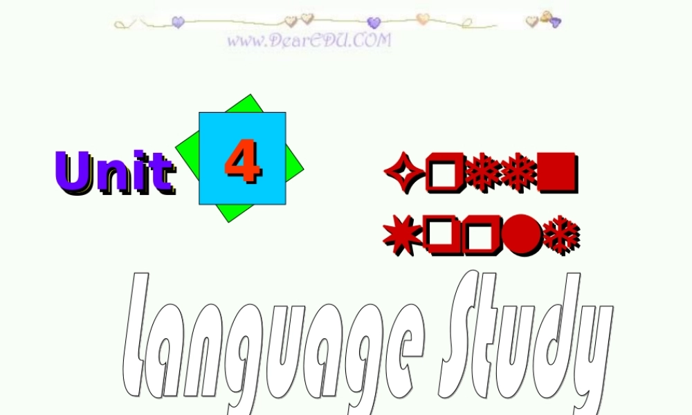 Unit4 Green world高三英语课件1 新课标 人教版 课件