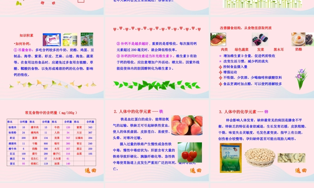 九年级化学下册 第十单元 第二节 化学元素与人体健康课件 鲁教版 课件