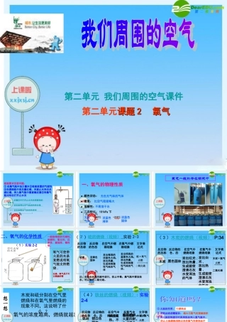 九年级化学上册 22氧气课件 人教新课标版 课件