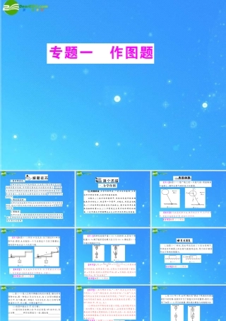 中考物理复习 专题1 作图题课件 人教新课标版 课件