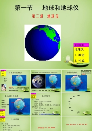 七年级地理上册 第一章 第一节 地球和地球仪课件2 新人教版 课件