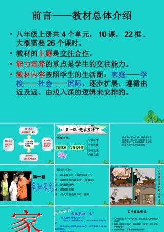 (秋季版)七年级政治上册 第三单元 第一节 第3框 我爱我家课件7 湘师版(道德与法治) 课件