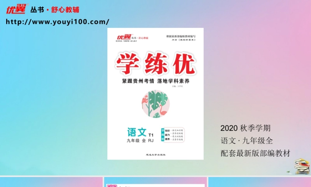 (贵州专版)九年级语文上册 第六单元 23 三顾茅庐作业课件 新人教版 课件