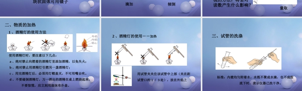 九年级化学上册 12 体验化学探究 化学是一门以实验为基础的科学素材 (新版)鲁教版 素材