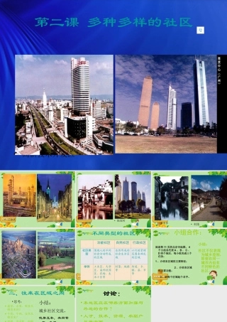 七年级历史与社会上册 第二课(多种多样的社区)4课件 人教新课标版 课件