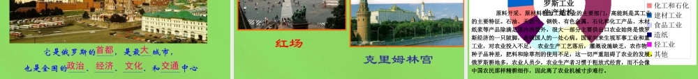 七年级地理下册 第八章 第三节 横跨亚欧大陆的国家—俄罗斯课件 粤教版 课件