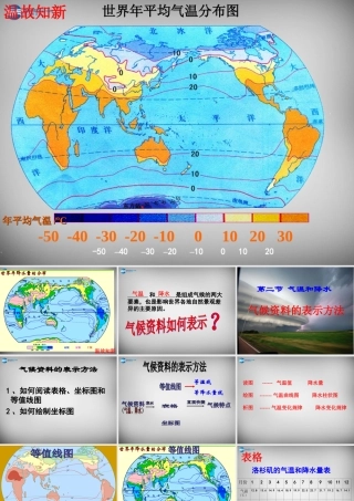 七年级地理上册 第四章 第二节 气温和降水(第1课时)课件 湘教版 课件