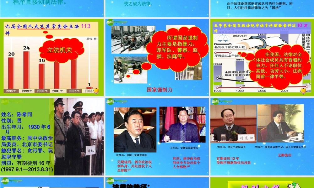 七年级政治下册 第七单元第一课(特殊保护)课件 粤教版 课件
