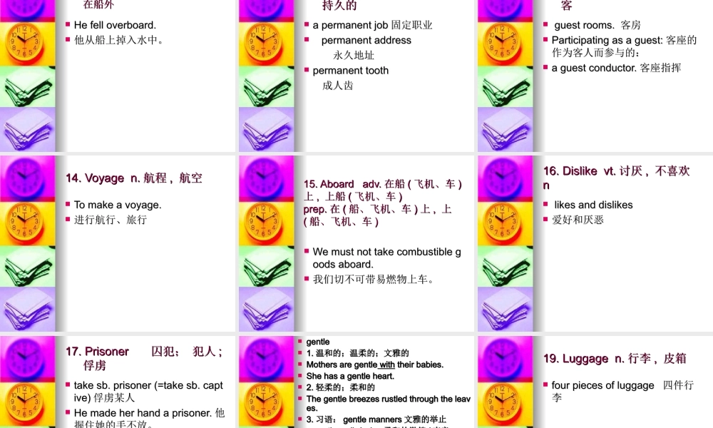 language points (word study) 人教版高二英语Unit12 Fact and fantasy单元完整课件 人教版高二英语Unit12 Fact and fantasy单元完整课件