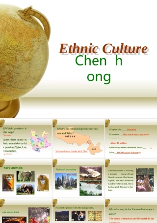 Module5 Ethnic Culture 新课标 课件
