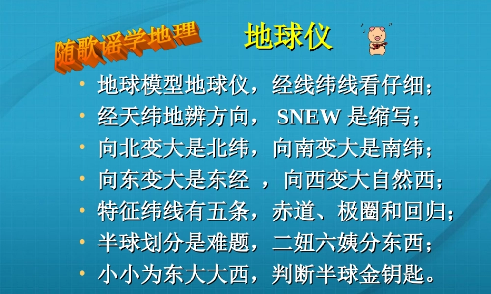 七年级地理上册 1.3地球的自转课件1 商务星球版 课件