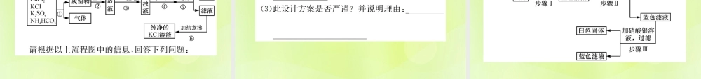 九年级化学下册 第十一单元 盐 化肥 滚动小专题(三)物质的转化与推断复习课件 (新版)新人教版 课件