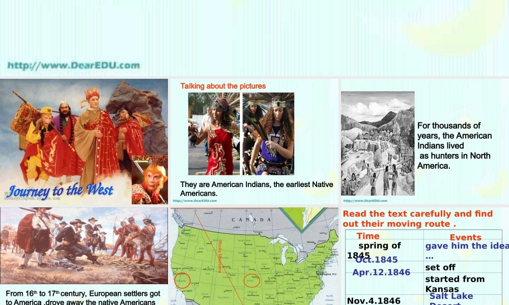 Unit6 Going Westreading and language points高三英语课件 新课标 人教版 课件