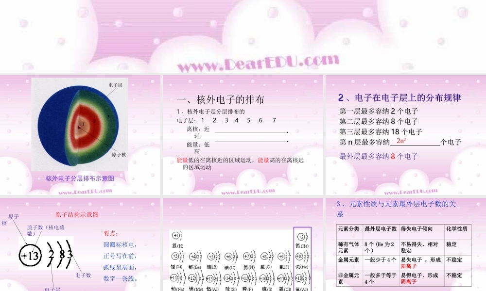 九年级化学离子课件三 新课标 人教版 课件