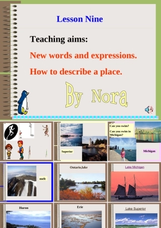 lesson9四年制英语第四册课件 人教版 课件