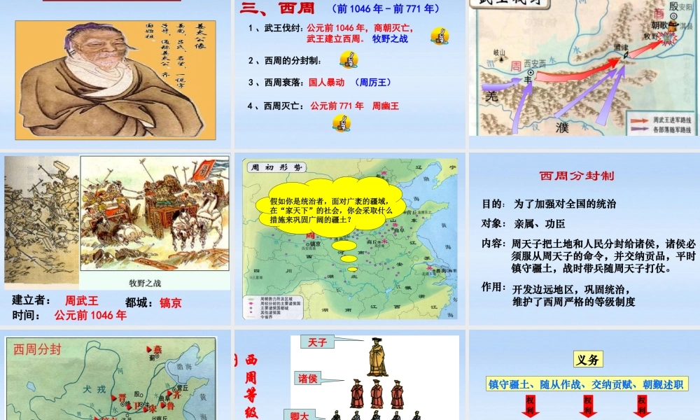 七年级历史上册 第4课夏、商、西周的兴亡课件 人教新课标版 课件