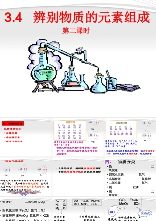 九年级化学上册(辨别物质的元素组成)课件2 粤教版 课件