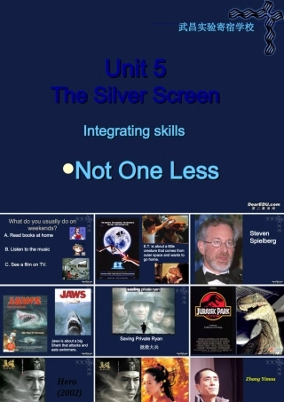 Unit5 Intergrating skills课件 新课标 人教版 课件