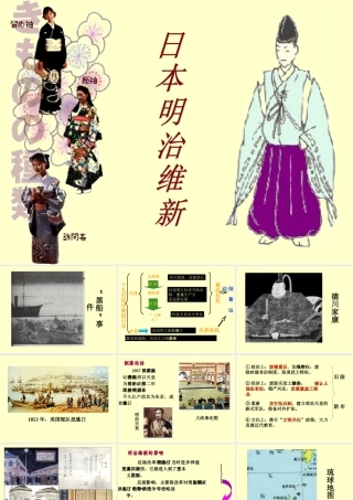 九年级历史上：第16课(日本明治维新)课件(冀教版) 课件