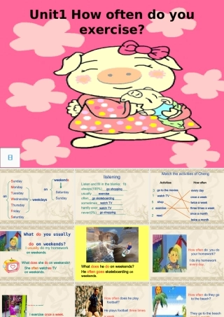 Grade 8 Unit 1 八年级上学期课件