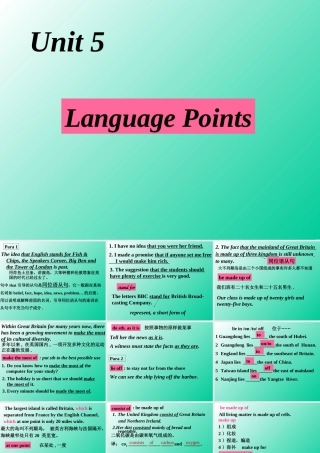 languagepoints1 高二英语Unit5 Integrating skills全套课件 高二英语Unit5 Integrating skills全套课件