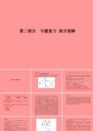 (滨州专版)中考化学总复习 第二部分 专题复习 高分保障 专题5 科学探究题课件 鲁教版 课件