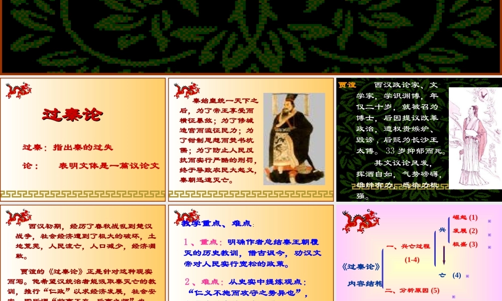 3[1]11(过秦论)课件4(新人教必修3)