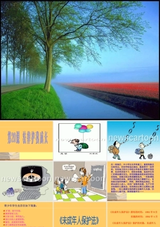 七年级政治法律护我成长 七年级政治下：第八课 法律护我成长 课件人教版新课标