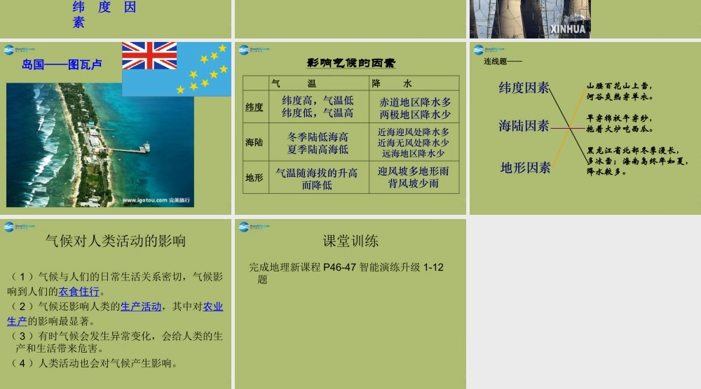 七年级地理上册 3.4 世界的气候课件2(新版)新人教版 课件