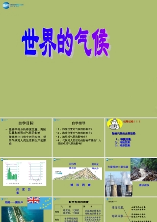 七年级地理上册 3.4 世界的气候课件2(新版)新人教版 课件