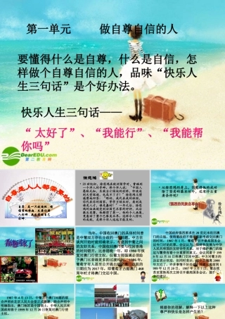 七年级政治下册 自尊是人人都需要的课件 人教新课标版 课件