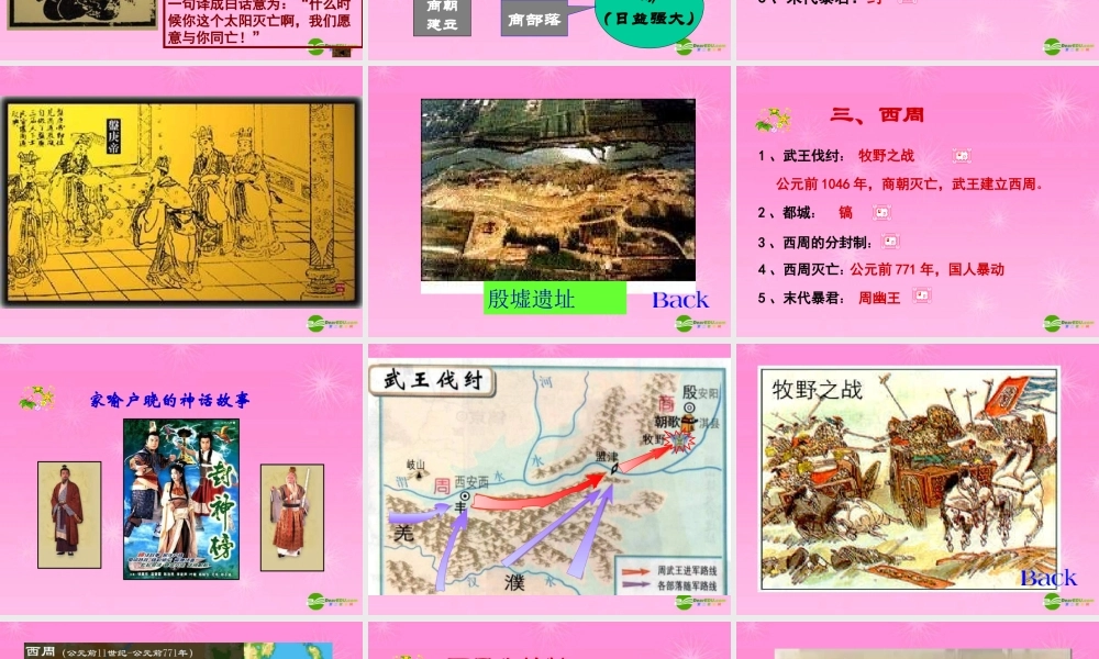 七年级历史上册 夏商西周的兴亡课件 新人教版 课件