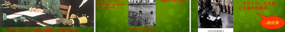九年级历史下册 8 正义的胜利课件 北师大版 课件