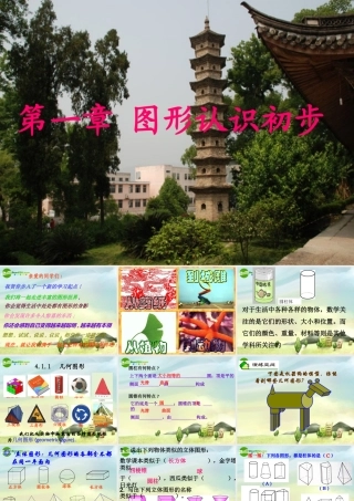 七年级数学上册 1.1几何图形的初步认识课件 冀教版 课件