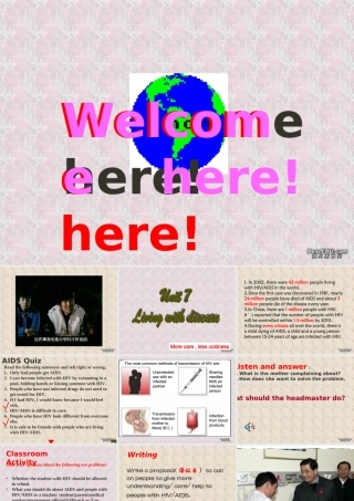 Unit7 安徽省高二英语unit7 iving with disease课件(含ppt,视频文件)人教版 安徽省高二英语unit7 iving with disease课件(含ppt,视频文件)人教版