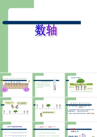 七年级数学上12有理数——数轴课件人教版 课件