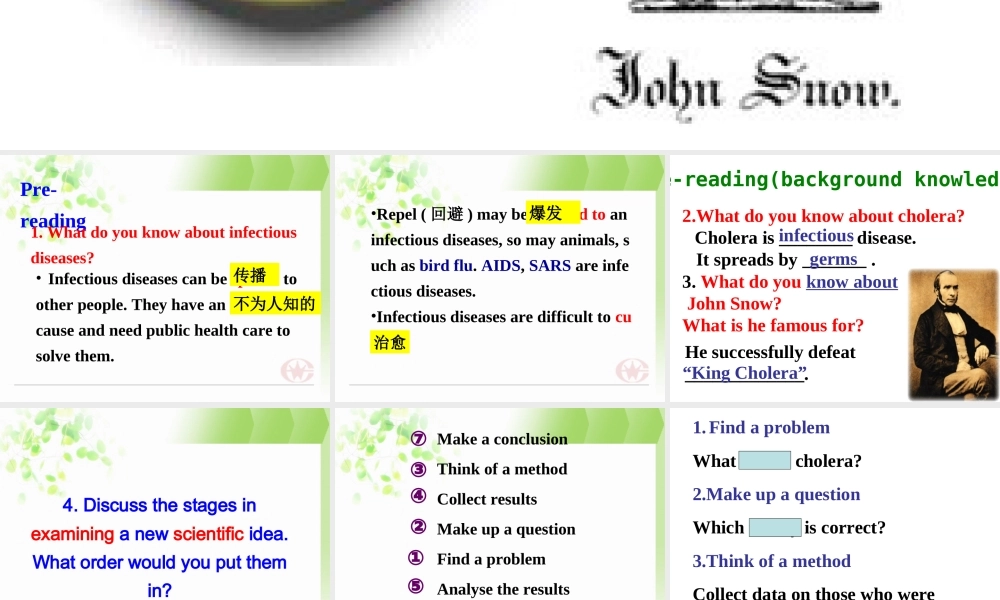 Reading 1 M5unit1课件