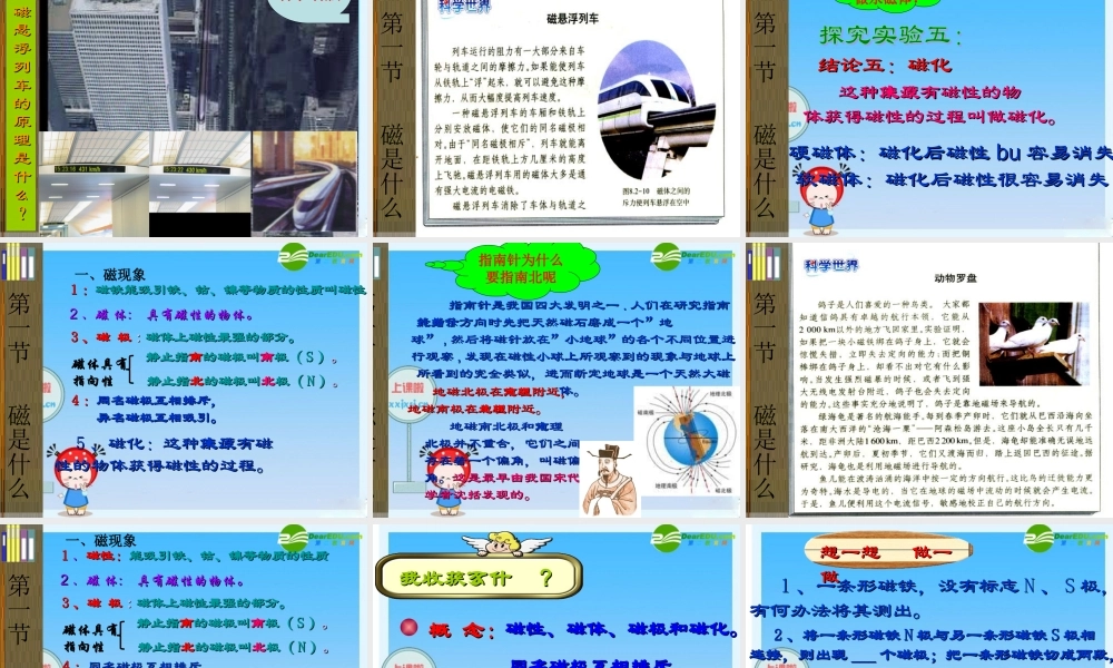 九年级 磁是什么(课件) 课件